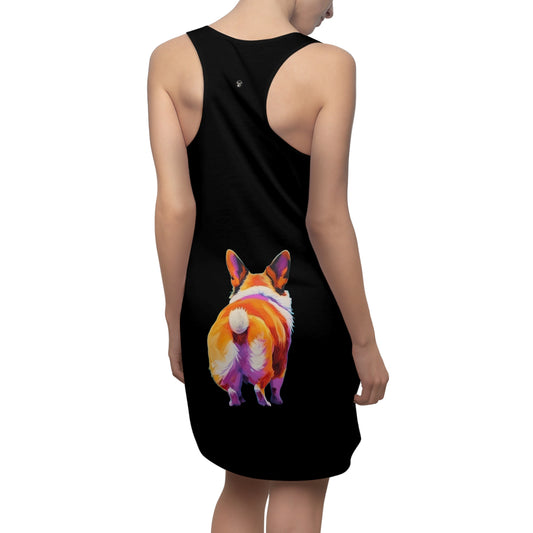 Corgi Butt - Racerback Dress