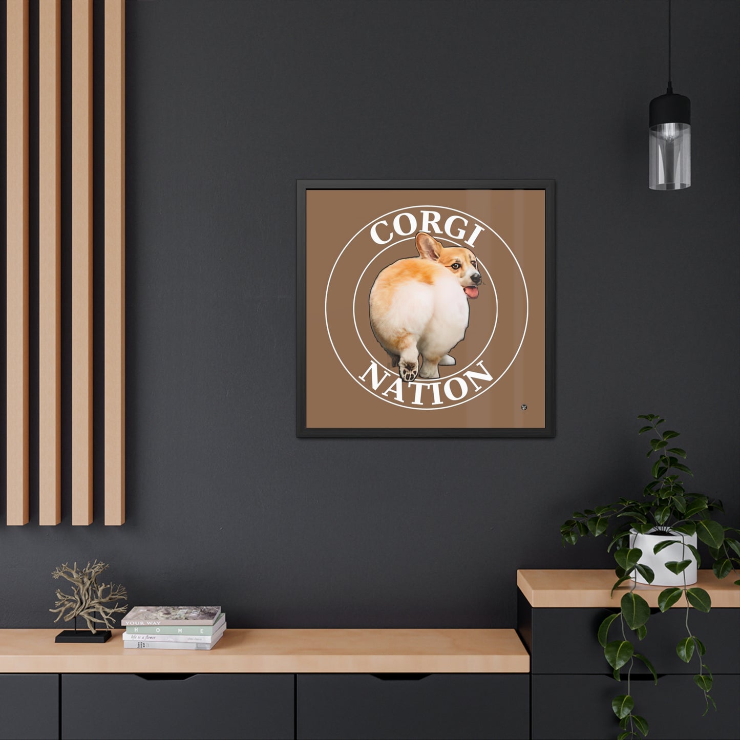 Corgi Nation - Framed Print