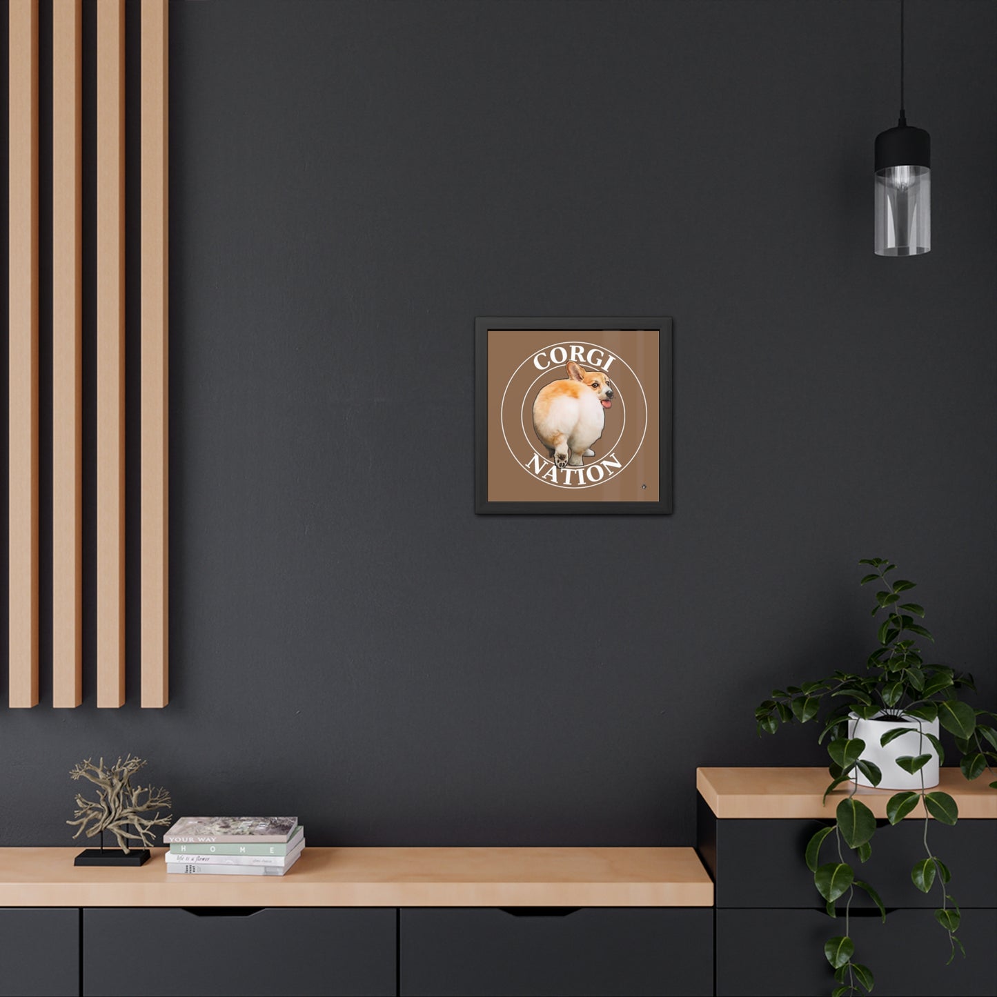Corgi Nation - Framed Print