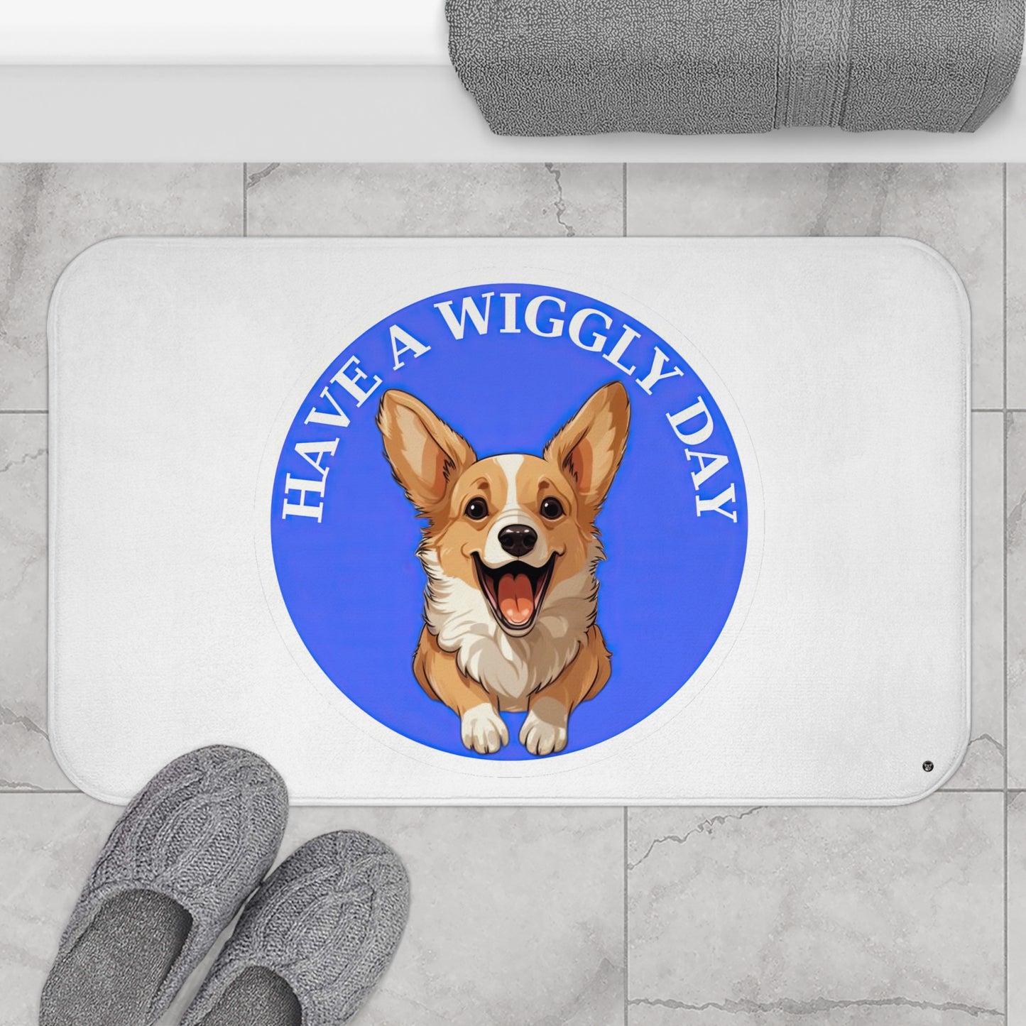 Have a Wiggly Day - Bath Mat