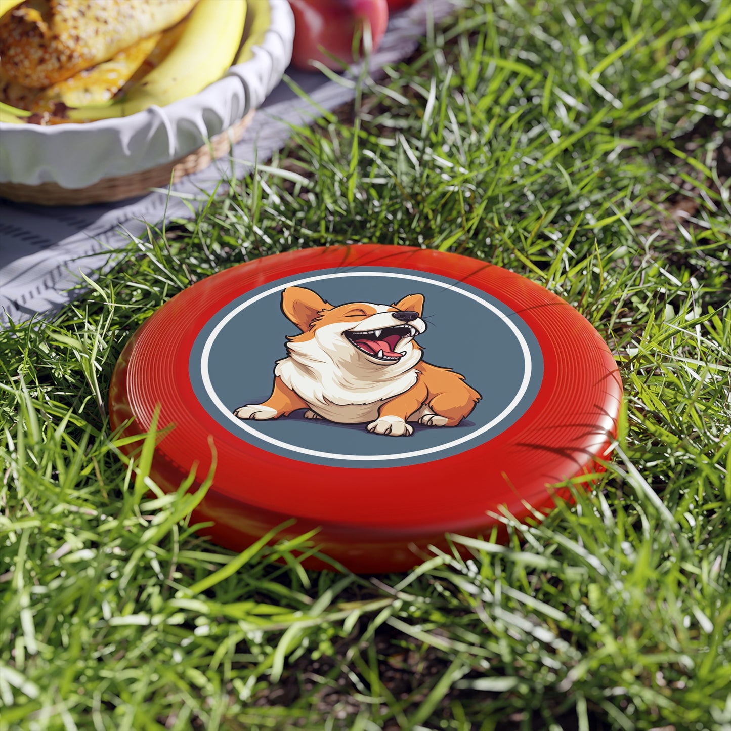Comical Corgi - Wham-O Frisbee