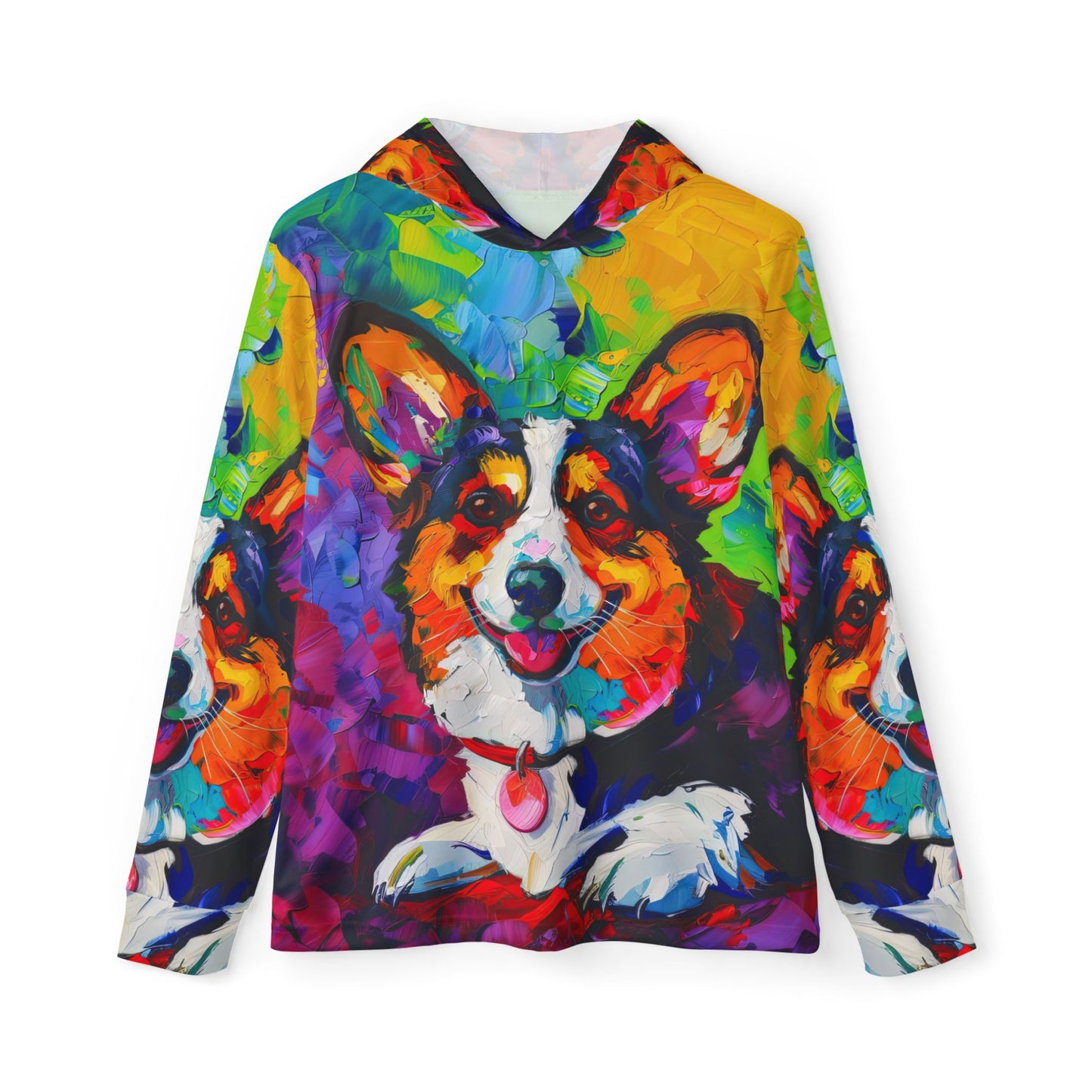 Corgi In Color Light Hoodie