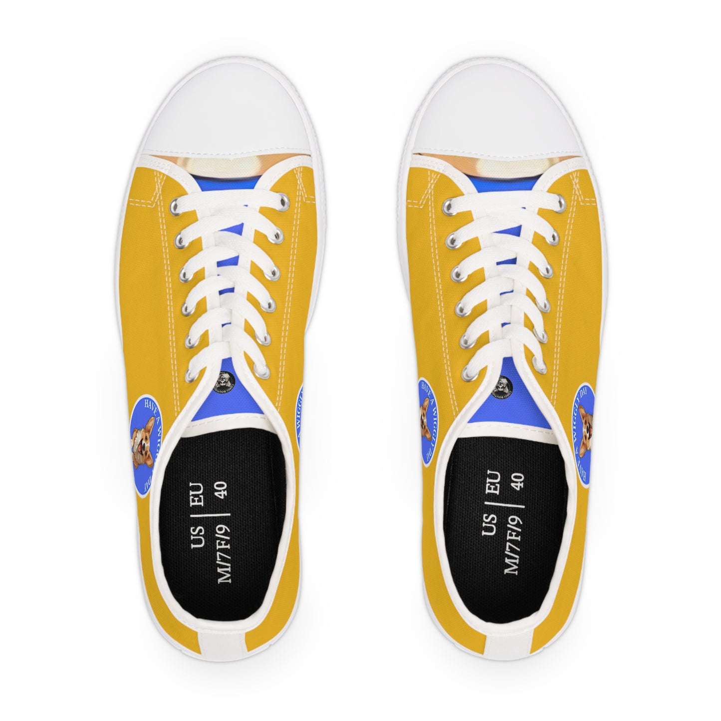 Have a Wiggly Day - Women's Low Top Sneakers
