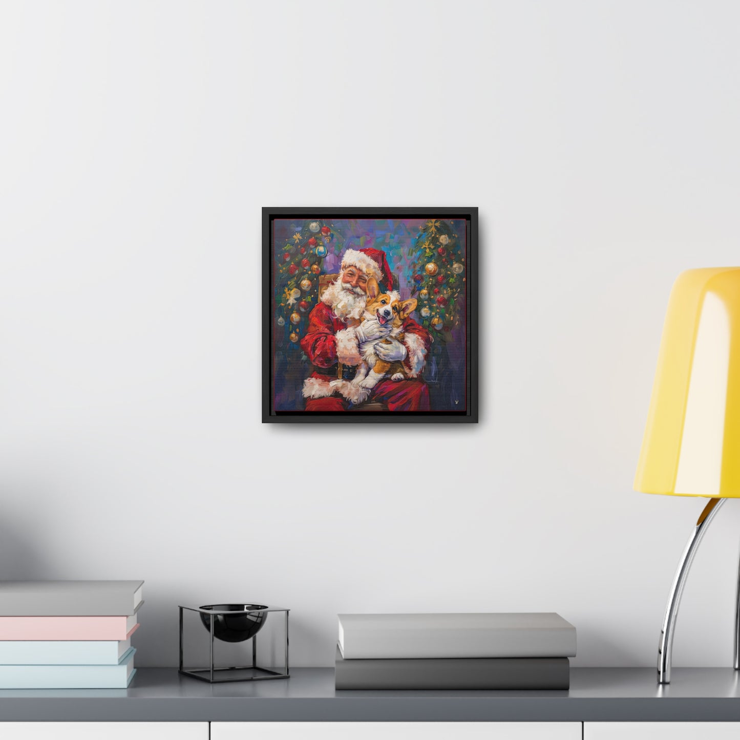 Nice List - Framed on Canvas