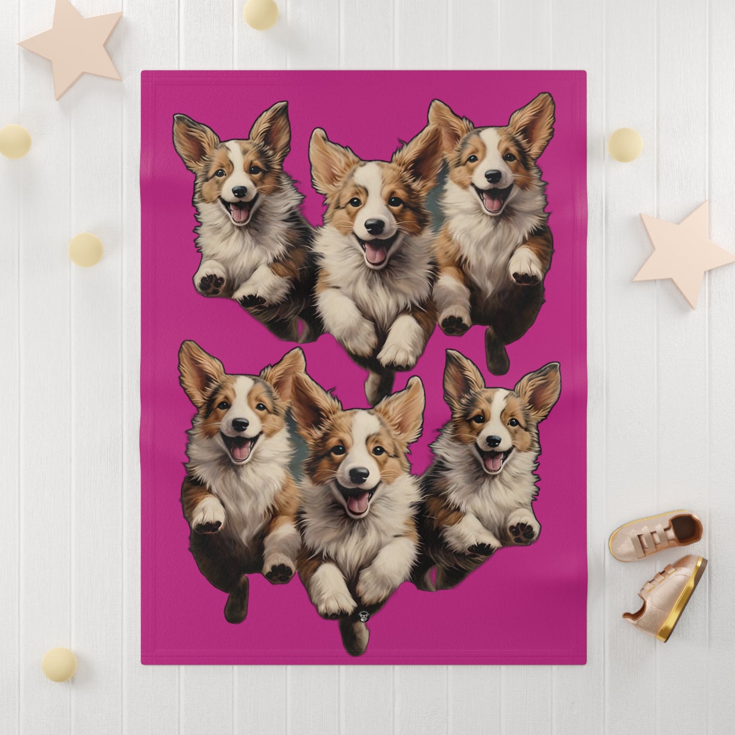 Corgi Enthusiasm - Baby Blanket