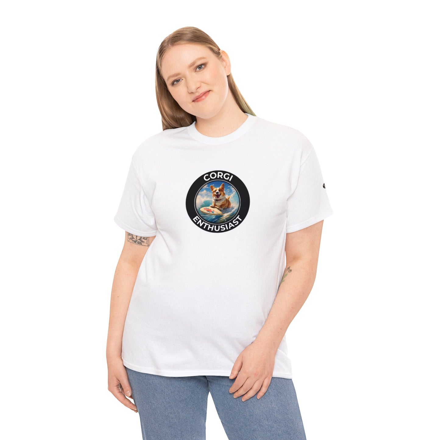 Corgi Enthusiast - Unisex Heavy Cotton Tee