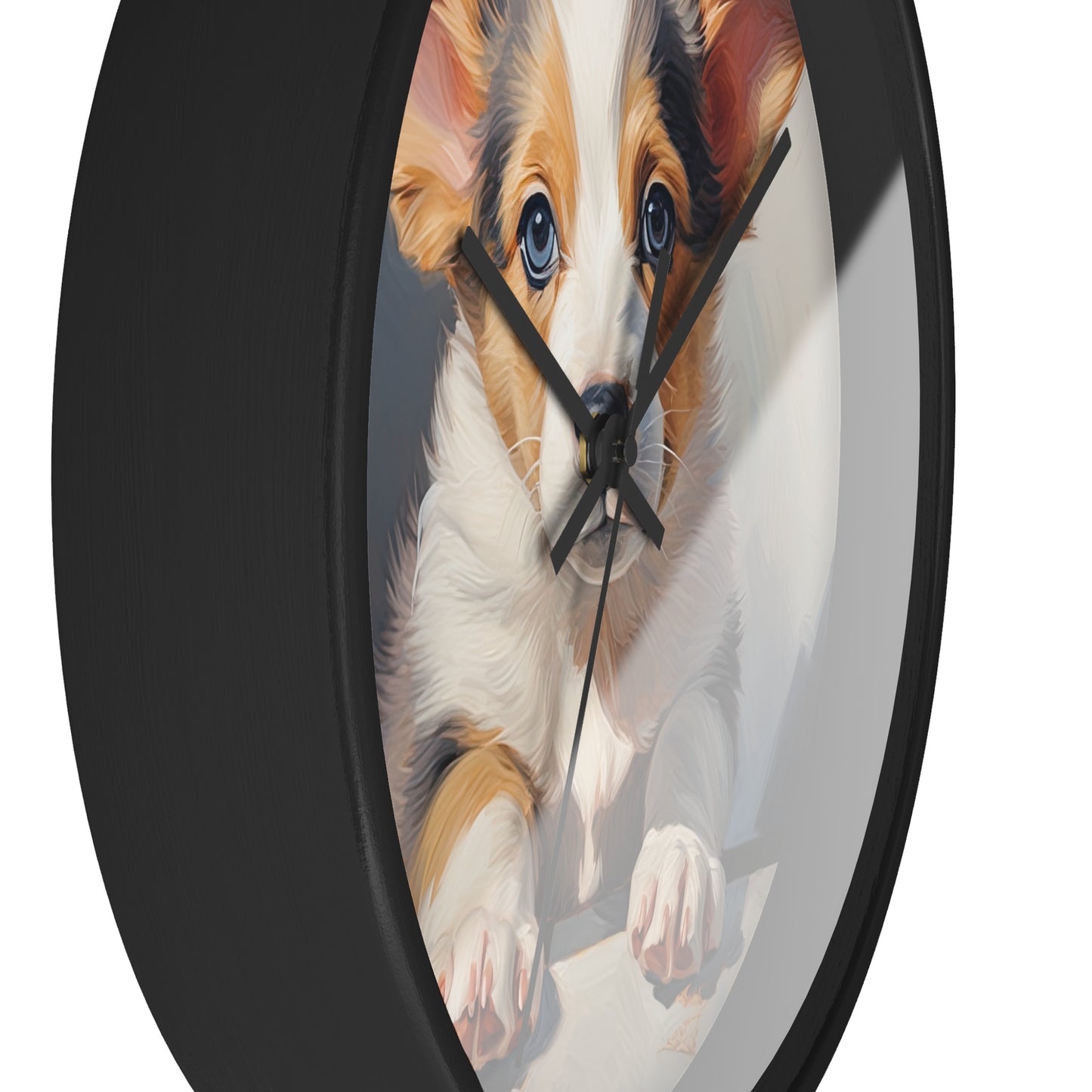 Puppy Portrait - Wall Clock