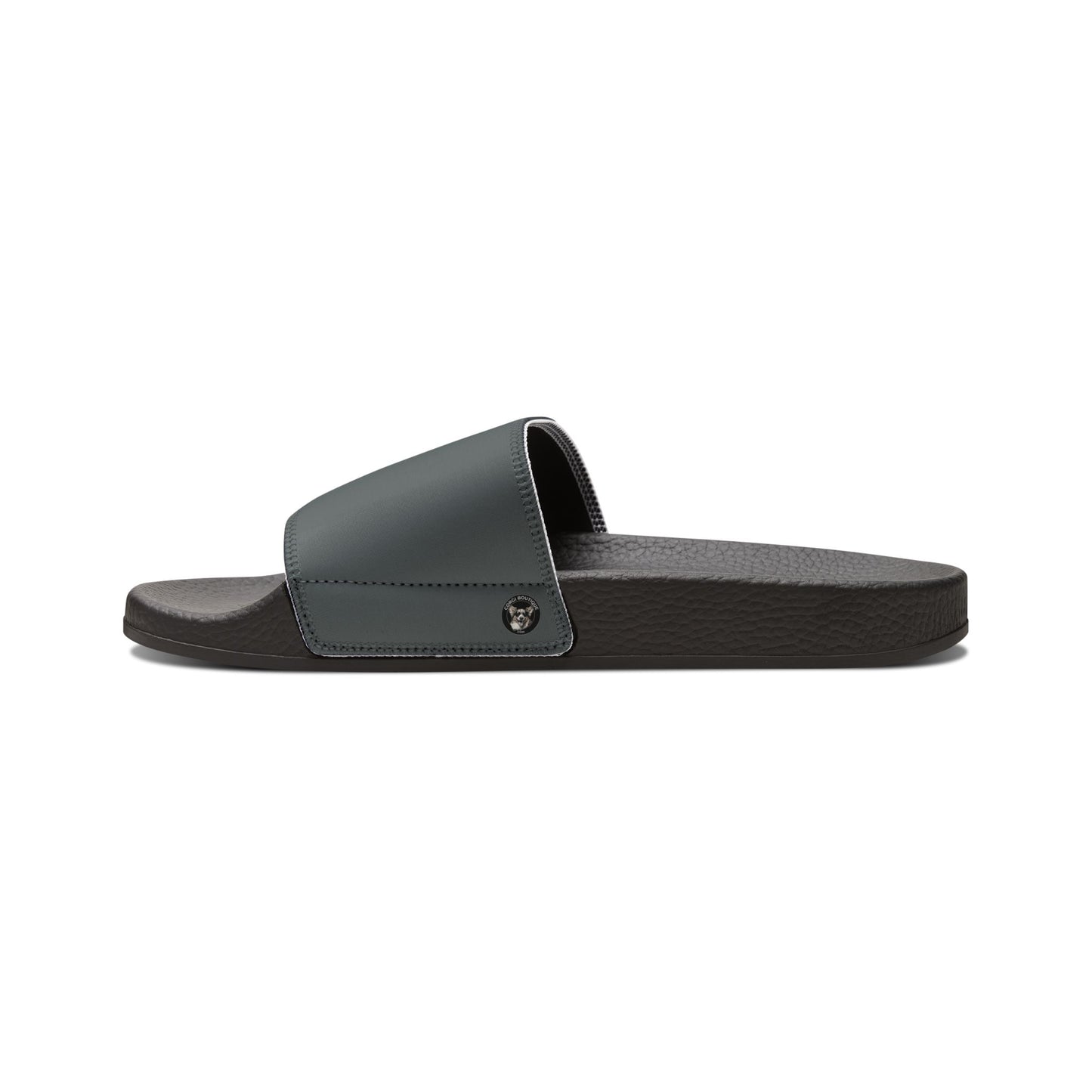 Leader of the Pack Women's Casual Gray Slide Sandals - Pool & Beach Slides