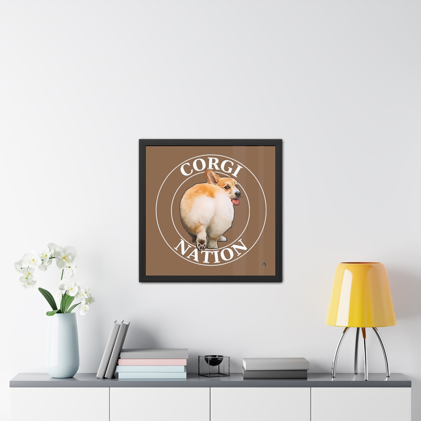 Corgi Nation - Framed Print