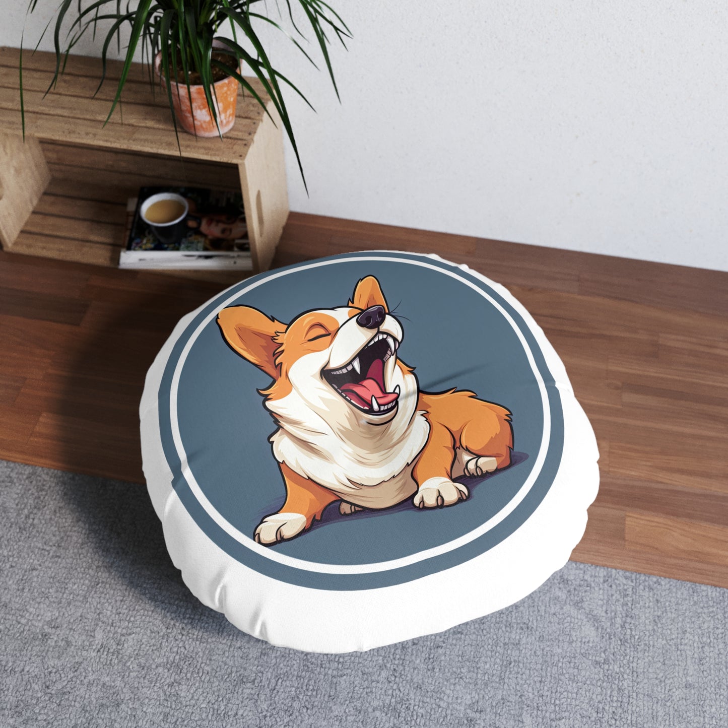 Comical Corgi - Floor Pillow