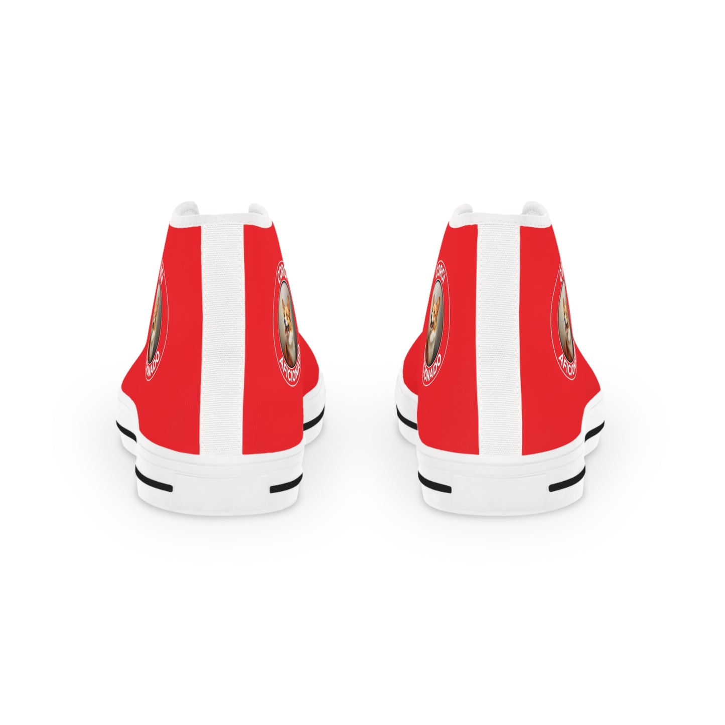 Corgi Aficionado - Men's High Top Sneakers