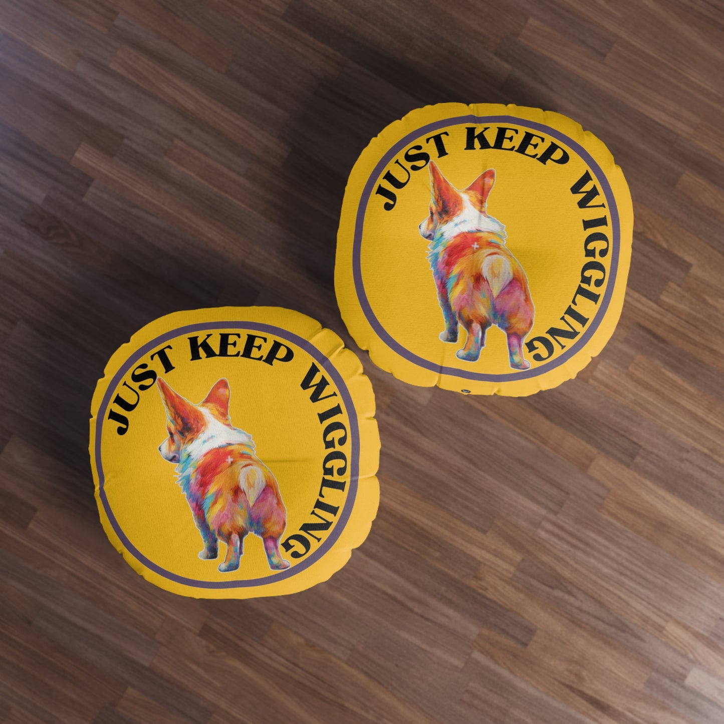 Just Keep Wiggling - Floor Pillow