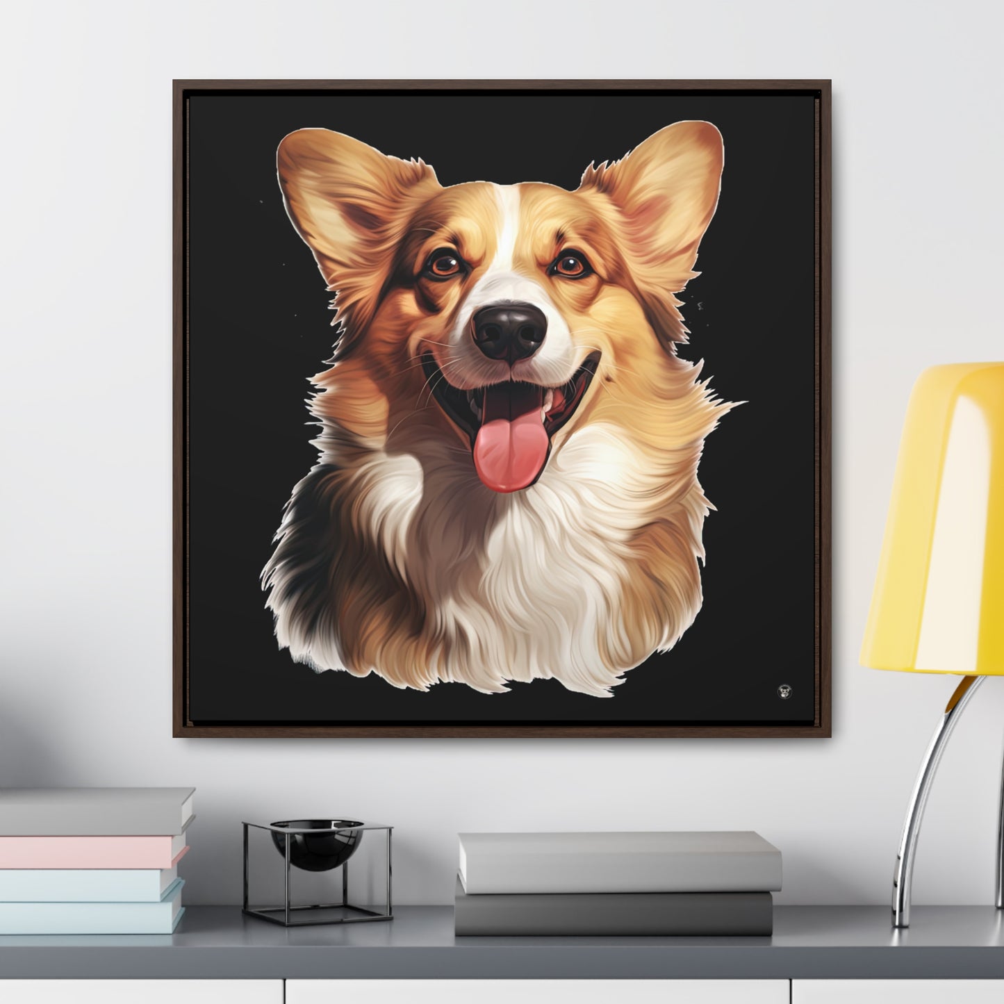 The Celebrity - Framed on Canvas