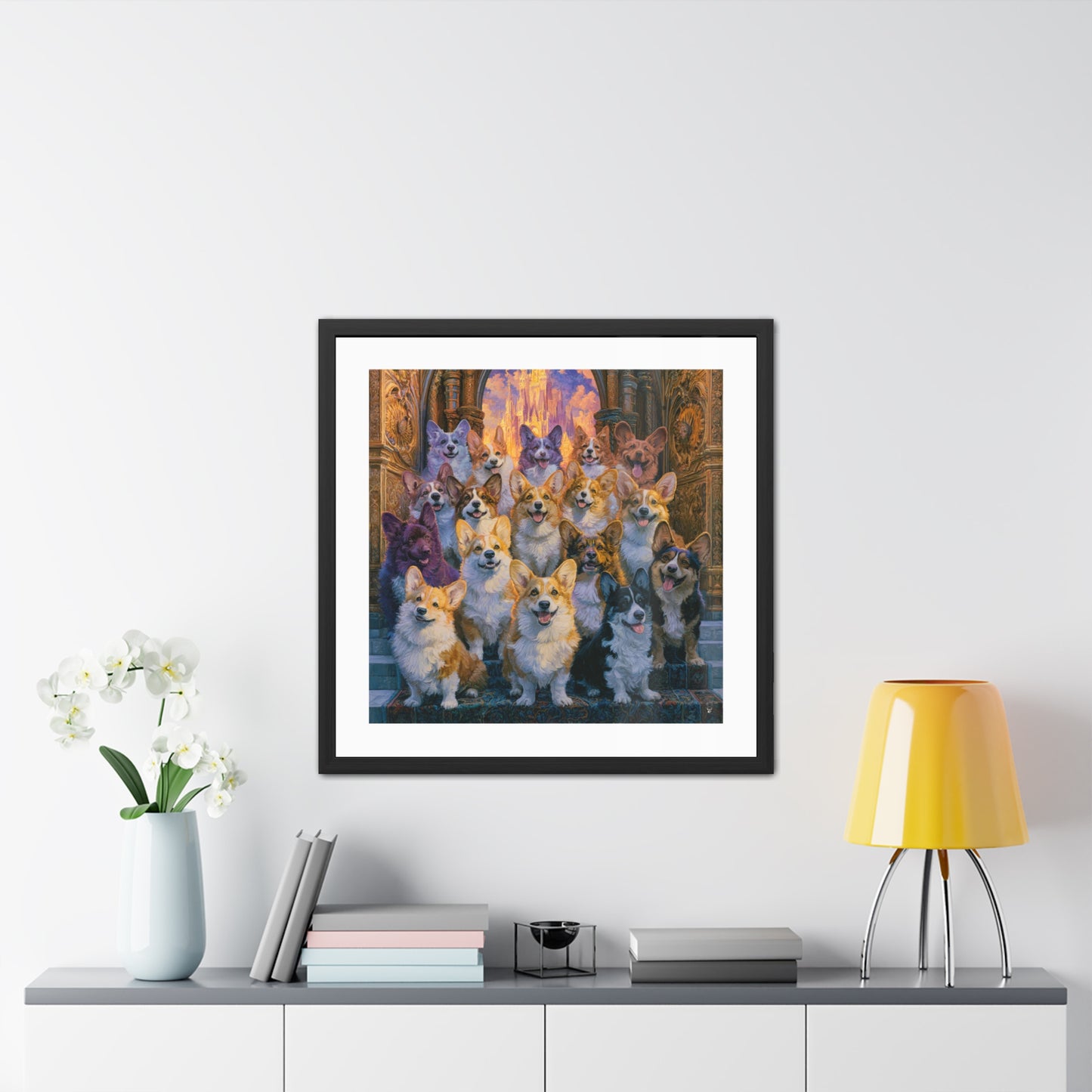 Pearly Gates Framed Print