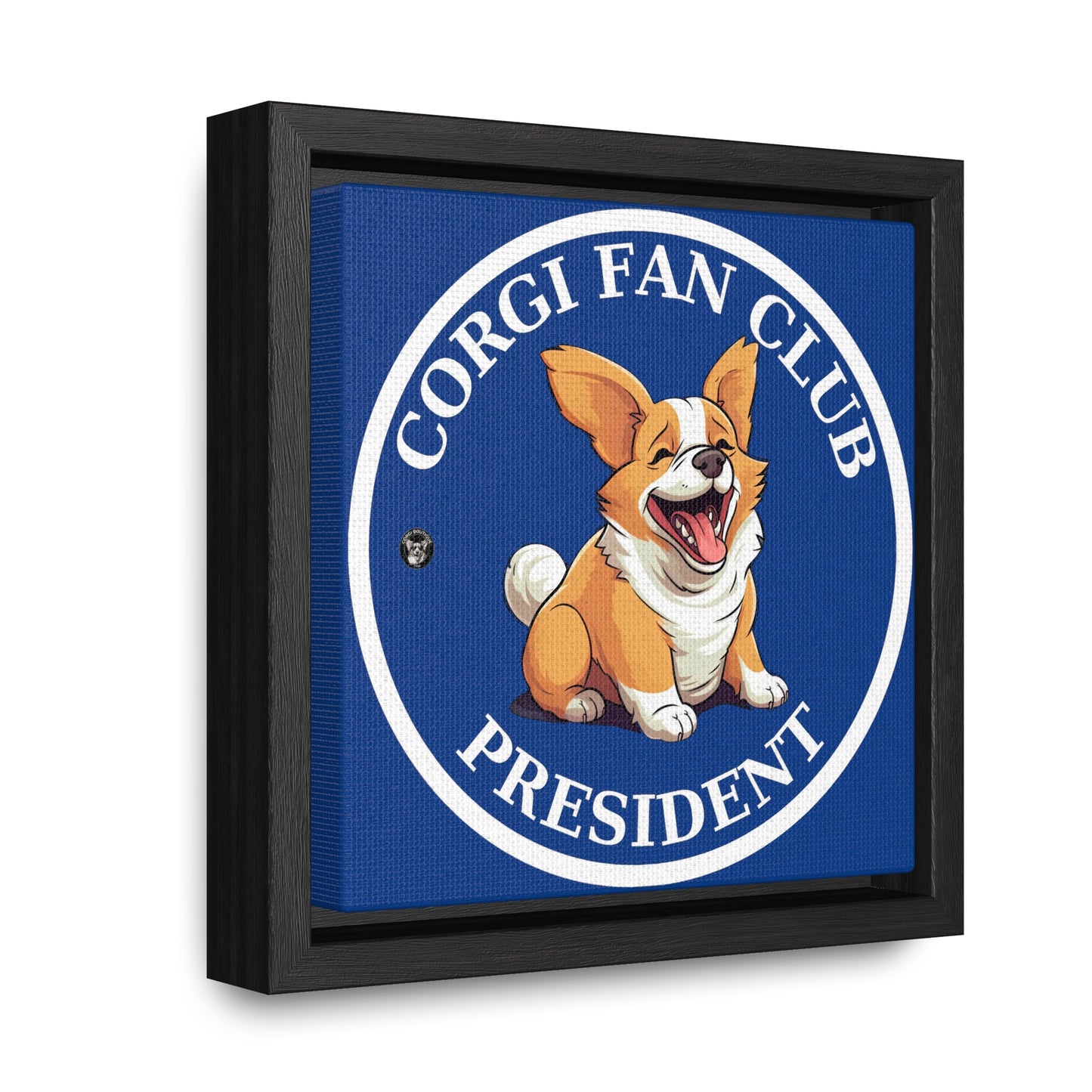 Fan Club President - Framed on Canvas