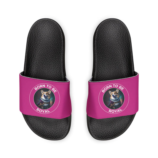Born To Be Royal - Women's Slide Sandals