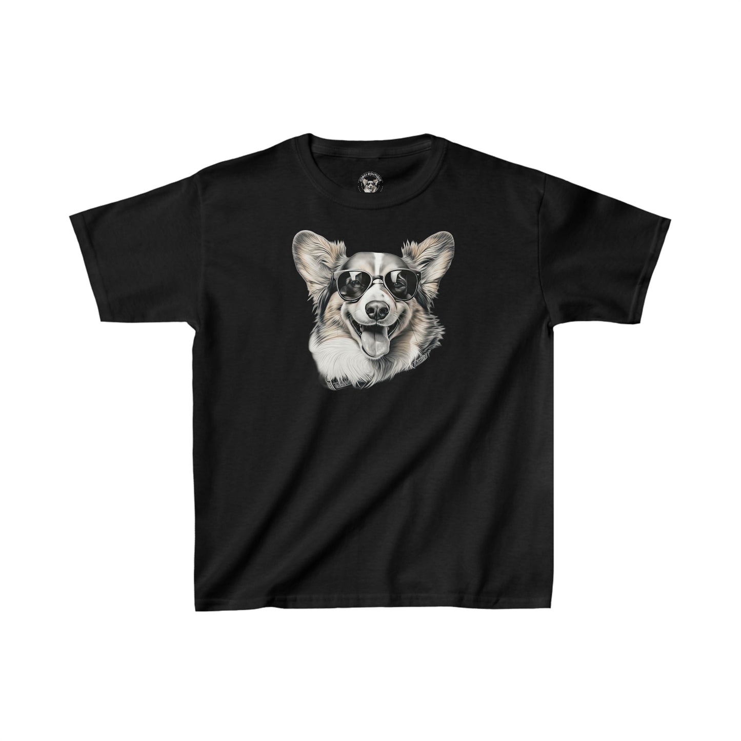 Corgi Cool - Kids Heavy Cotton Tee