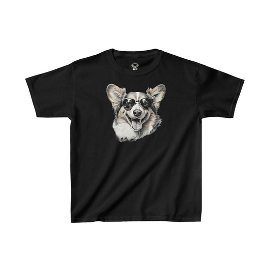 Corgi Cool - Kids Heavy Cotton Tee