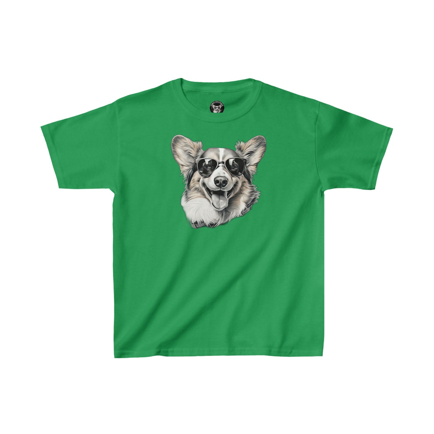 Corgi Cool - Kids Heavy Cotton Tee