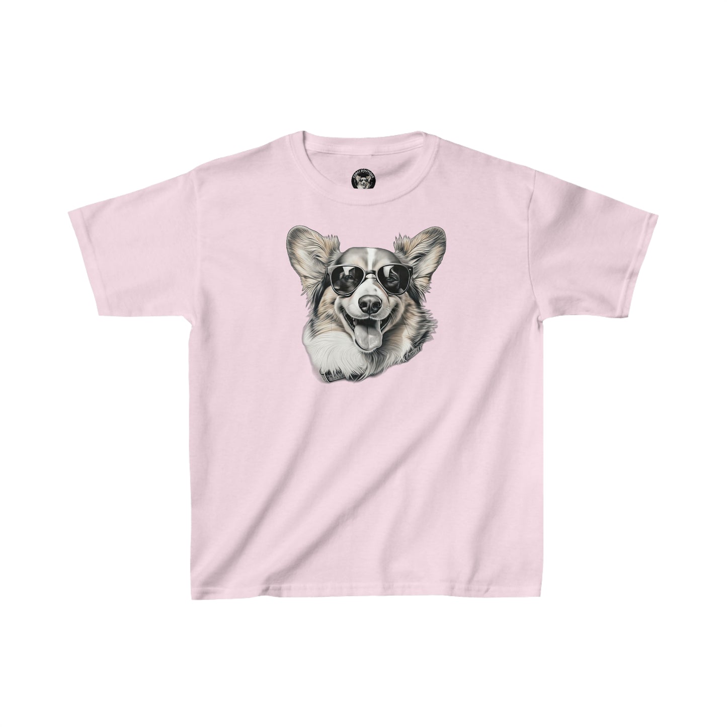 Corgi Cool - Kids Heavy Cotton Tee