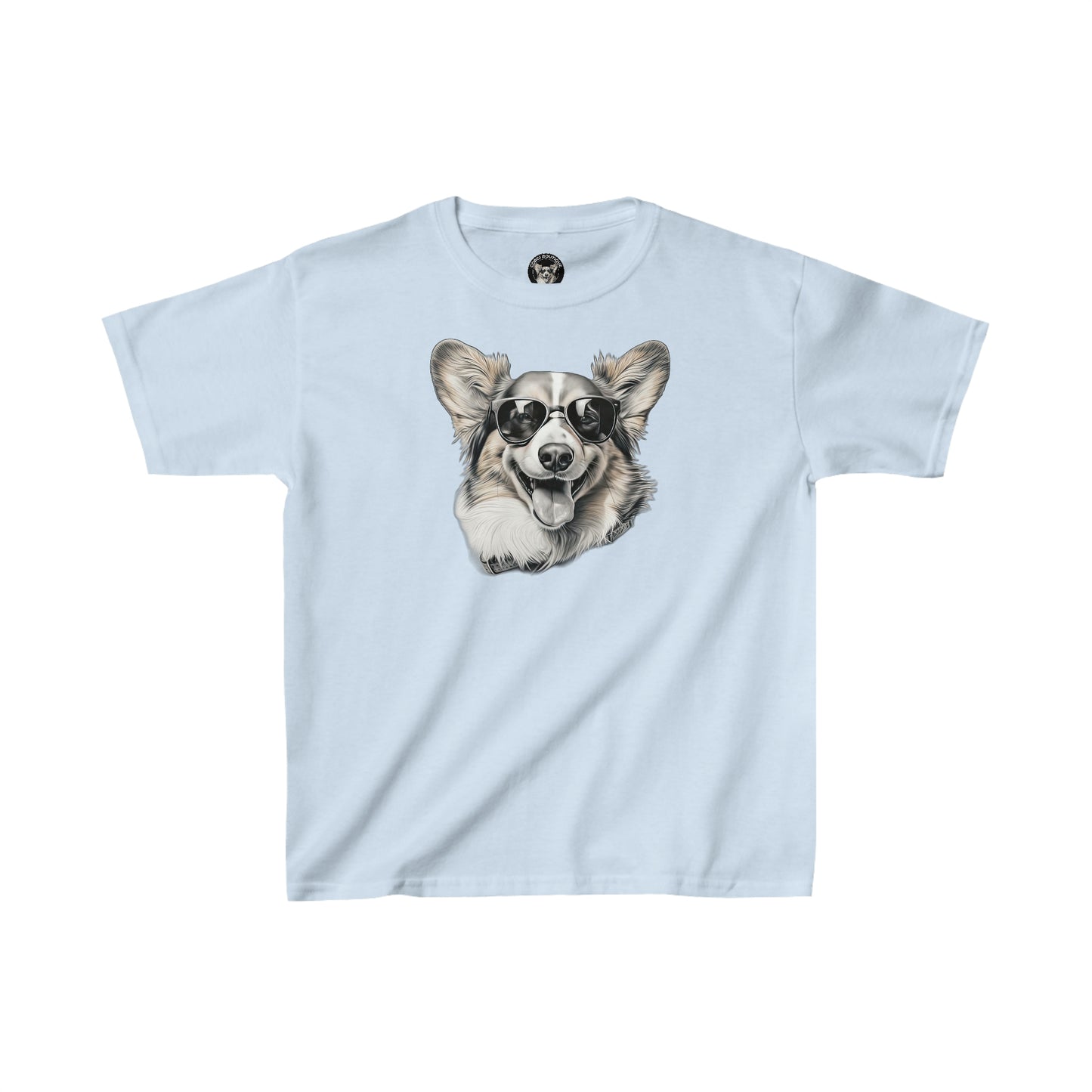 Corgi Cool - Kids Heavy Cotton Tee