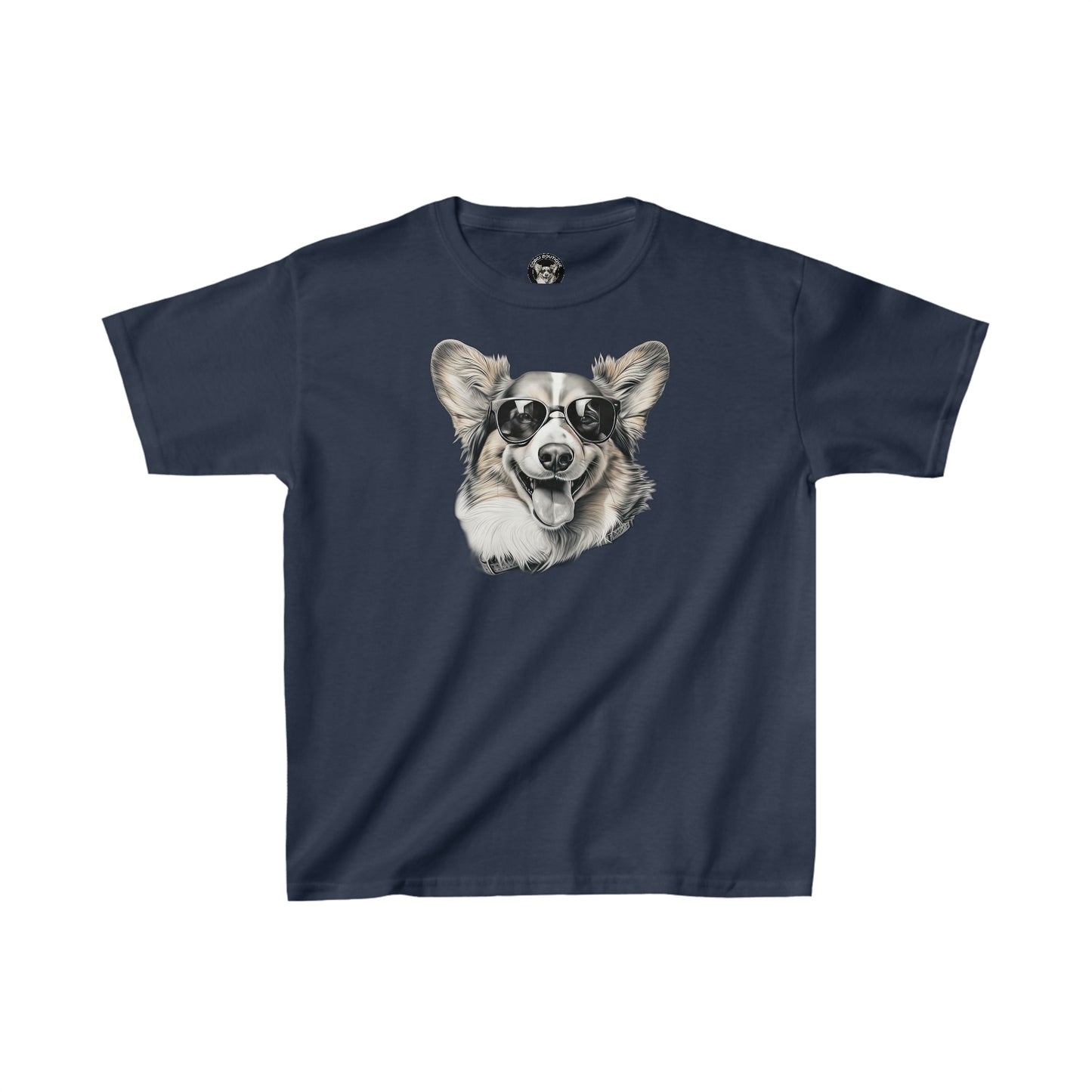 Corgi Cool - Kids Heavy Cotton Tee