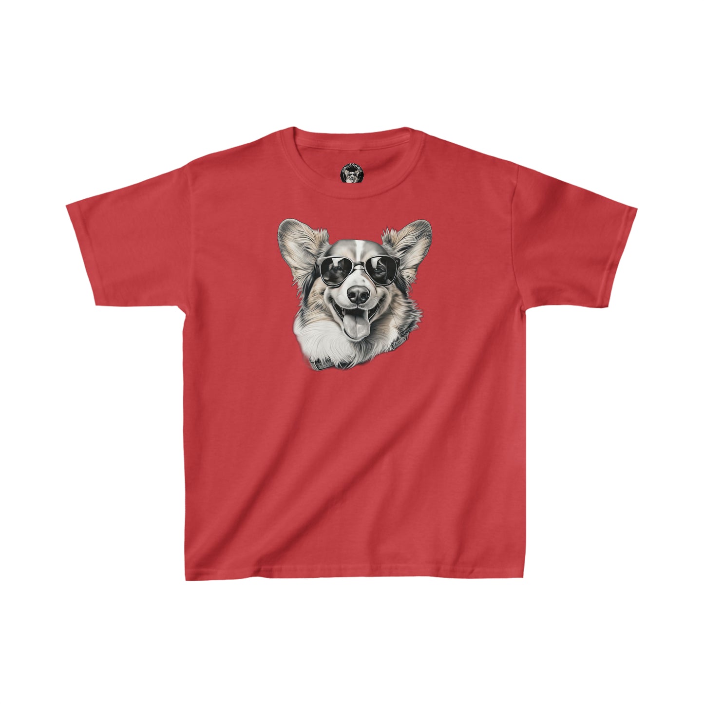 Corgi Cool - Kids Heavy Cotton Tee