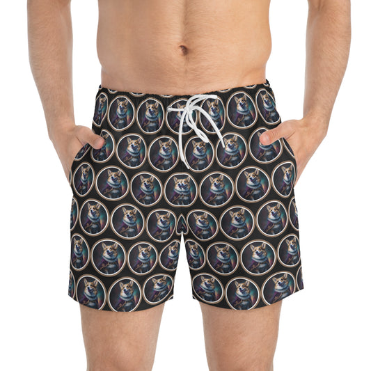 Corgi Royalty - Swim Trunks