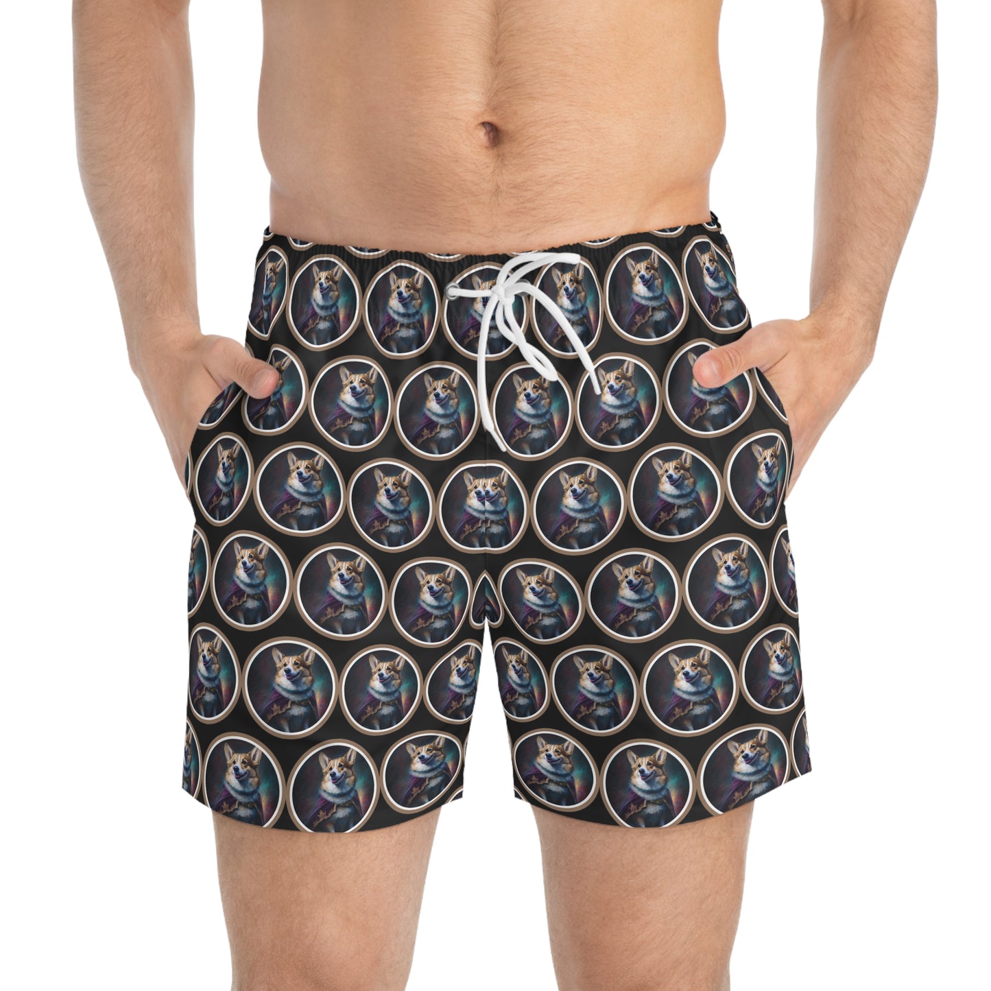 Corgi Royalty - Swim Trunks