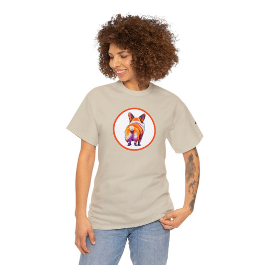 Corgi Butt - Unisex Heavy Cotton Tee