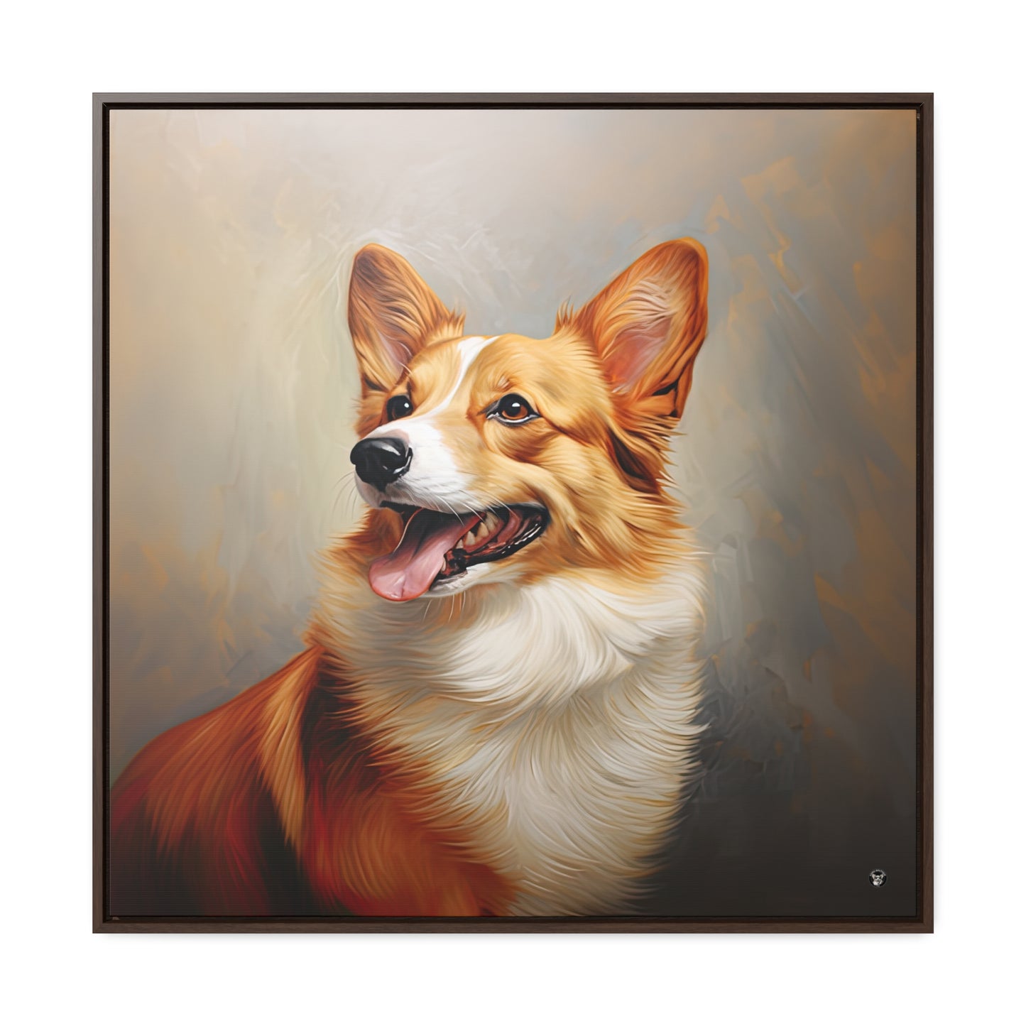 Pembroke Portrait - Framed on Canvas