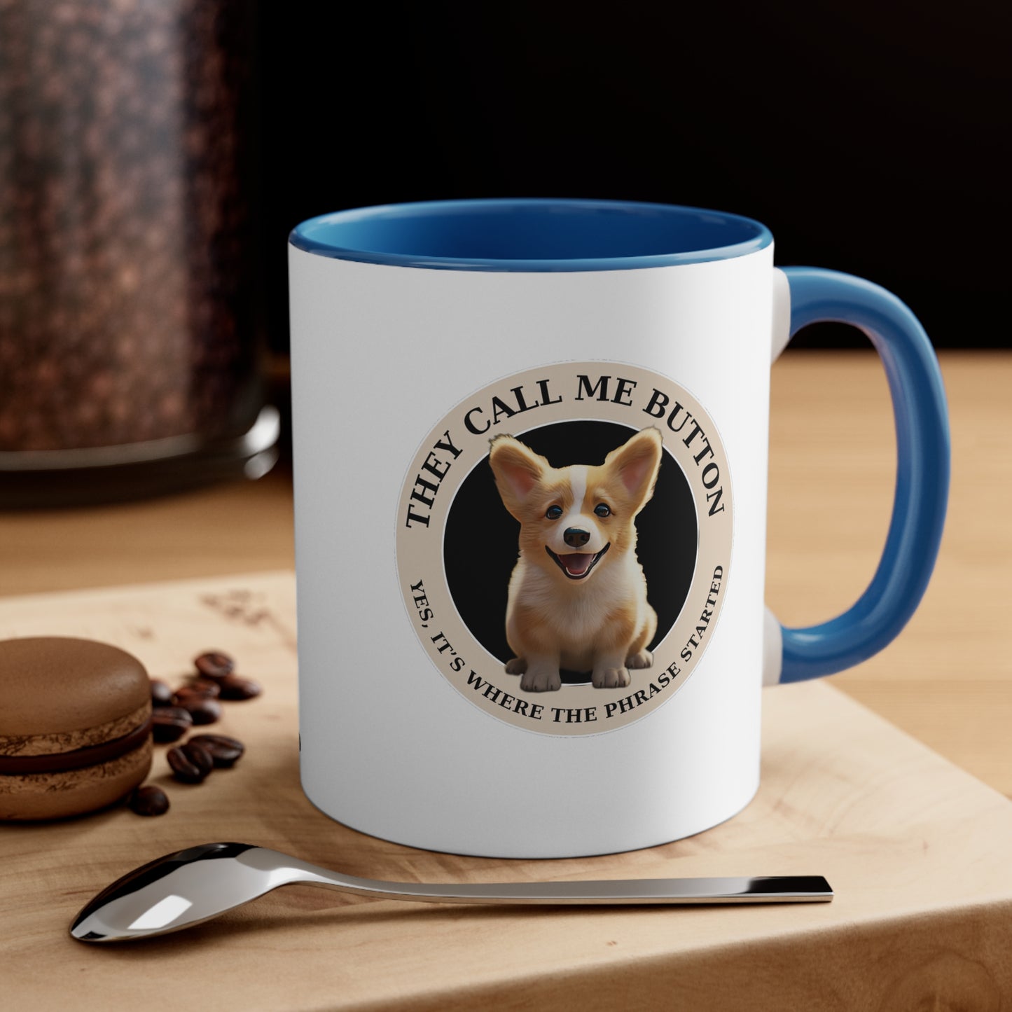 Cute as a Button - Mug