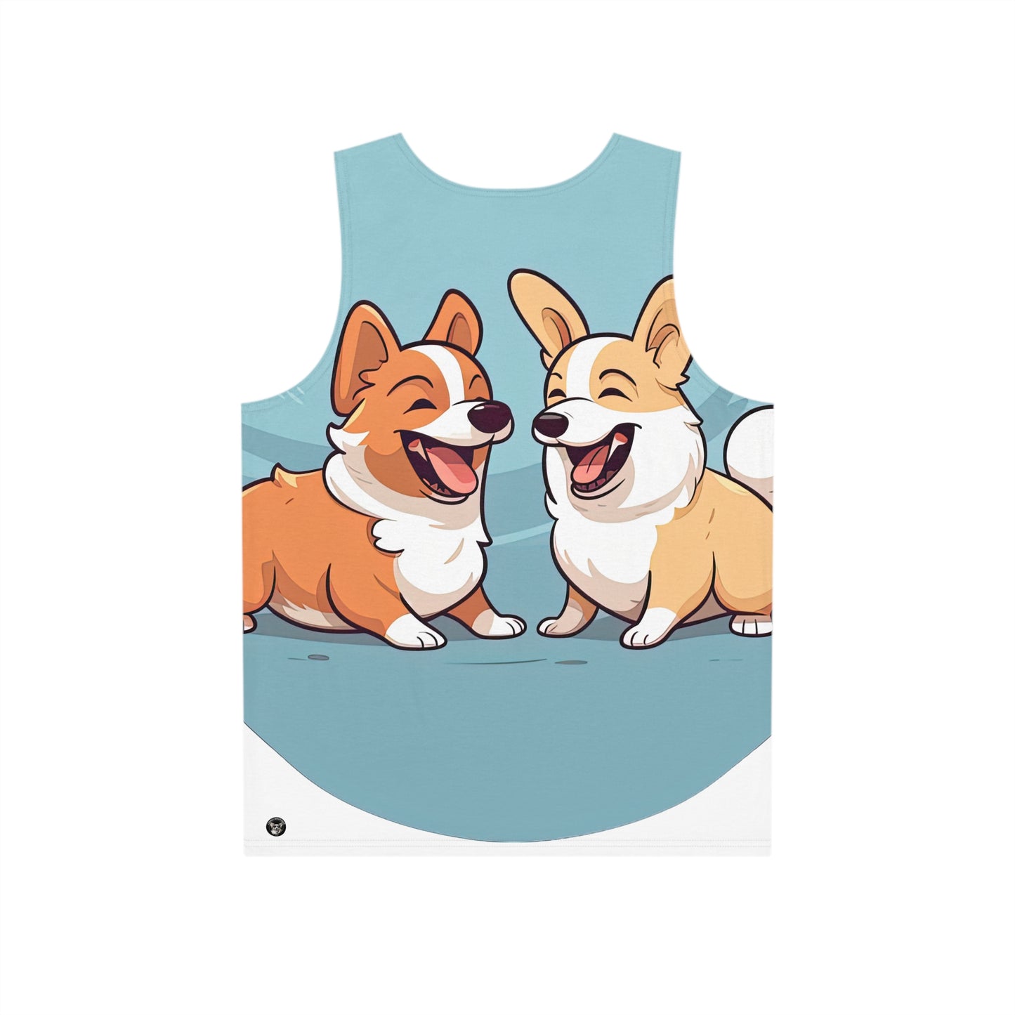 Corgi Couple Tank