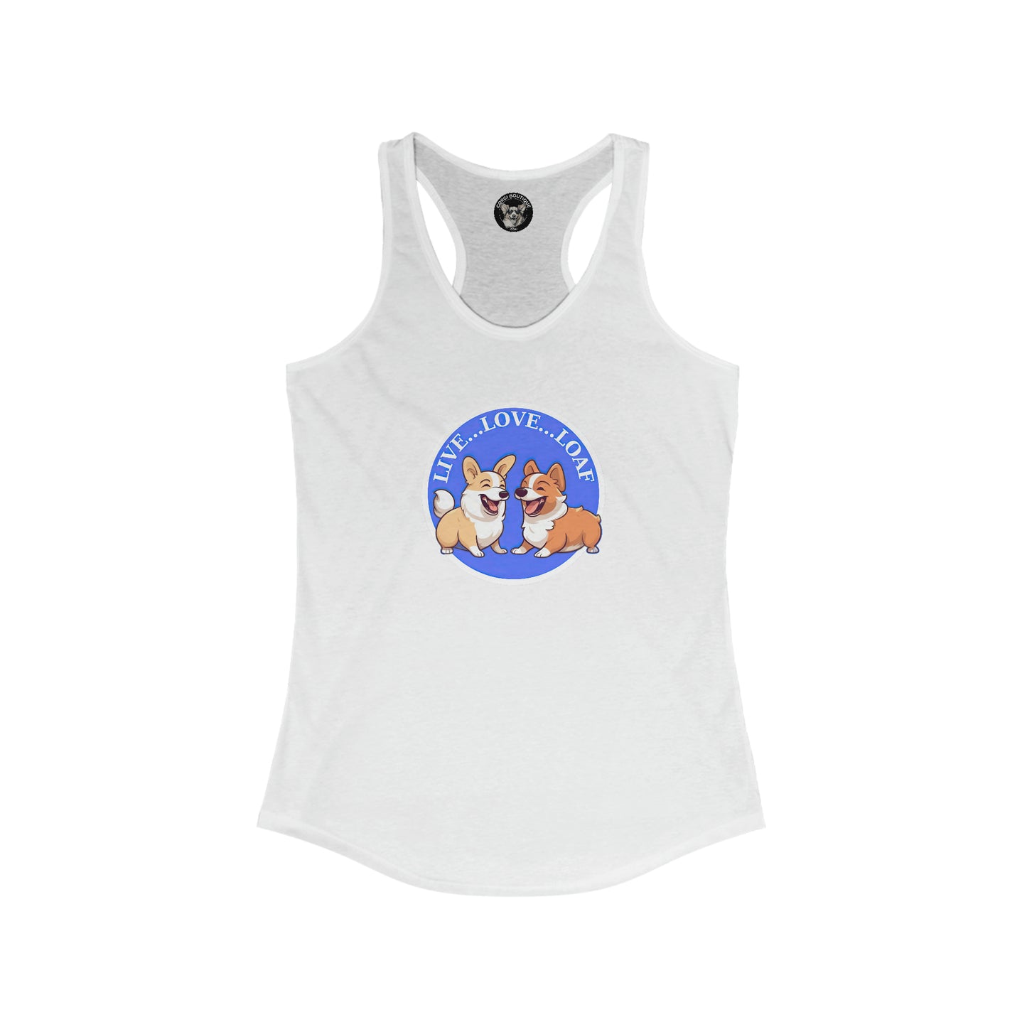 Live...Love...Loaf - Racerback Tank