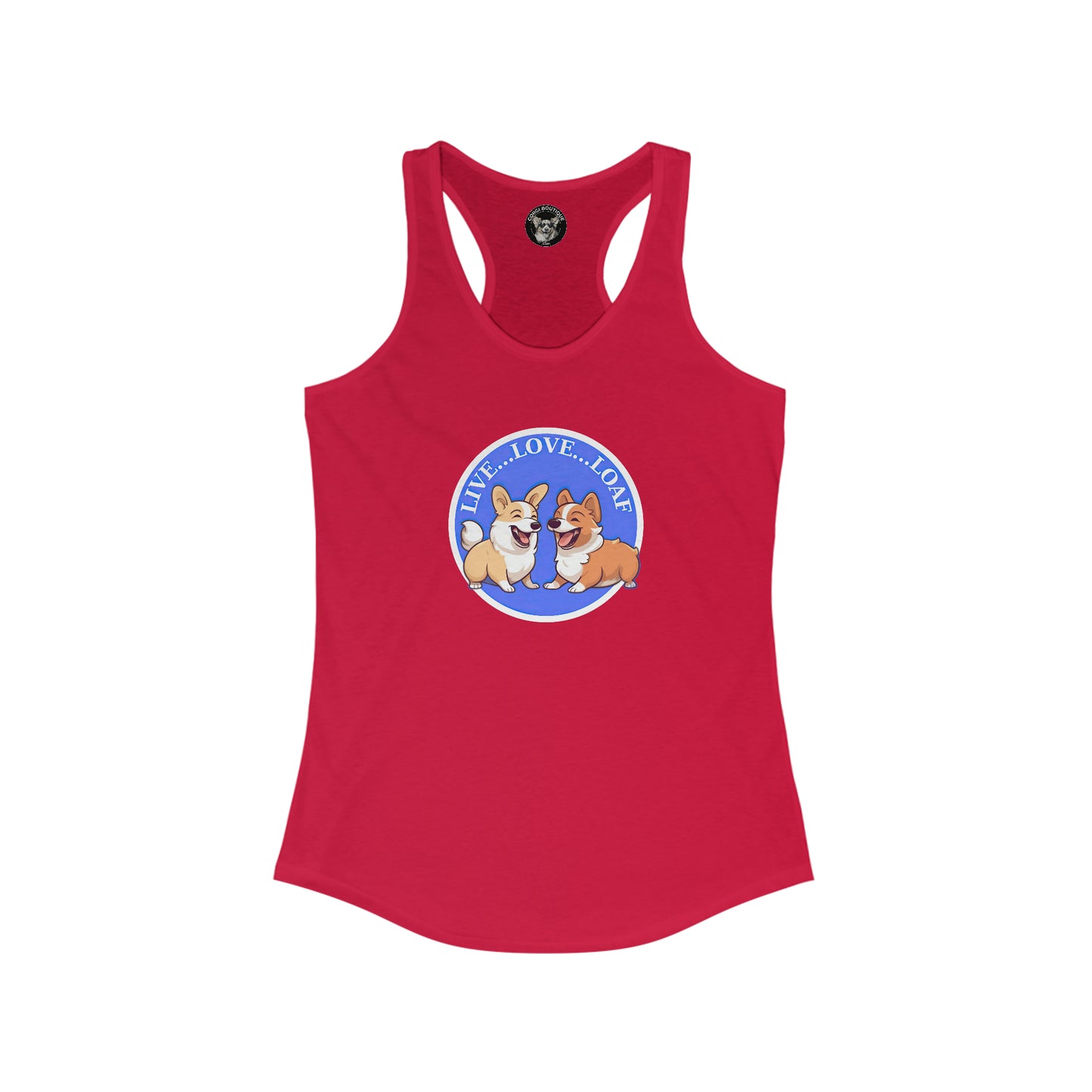 Live...Love...Loaf - Racerback Tank
