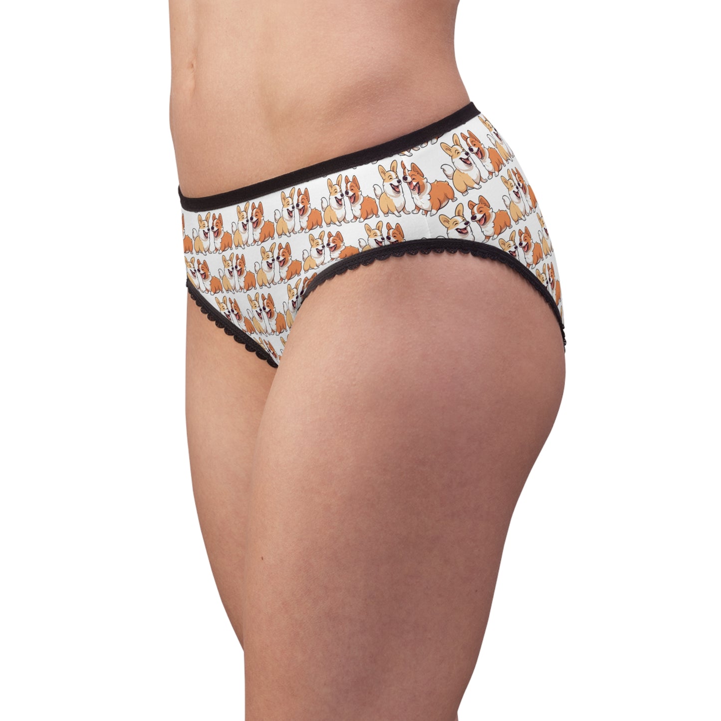 Corgi Couple Mosaic Panties