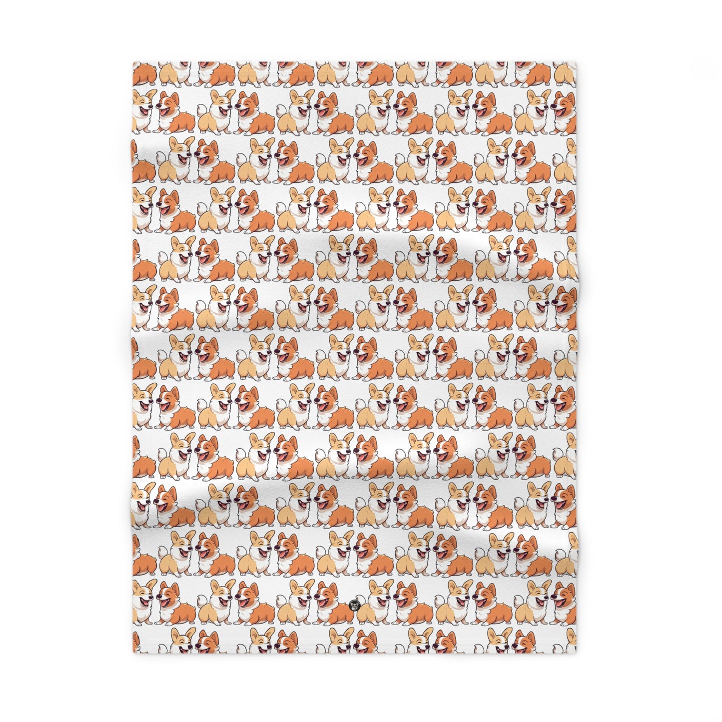 Corgi Couple Mosaic - Baby Blanket