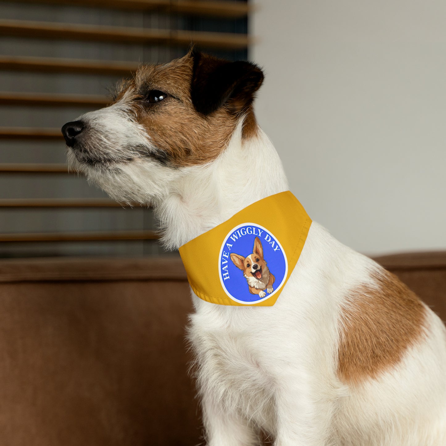 Have a Wiggly Day - Bandana Collar