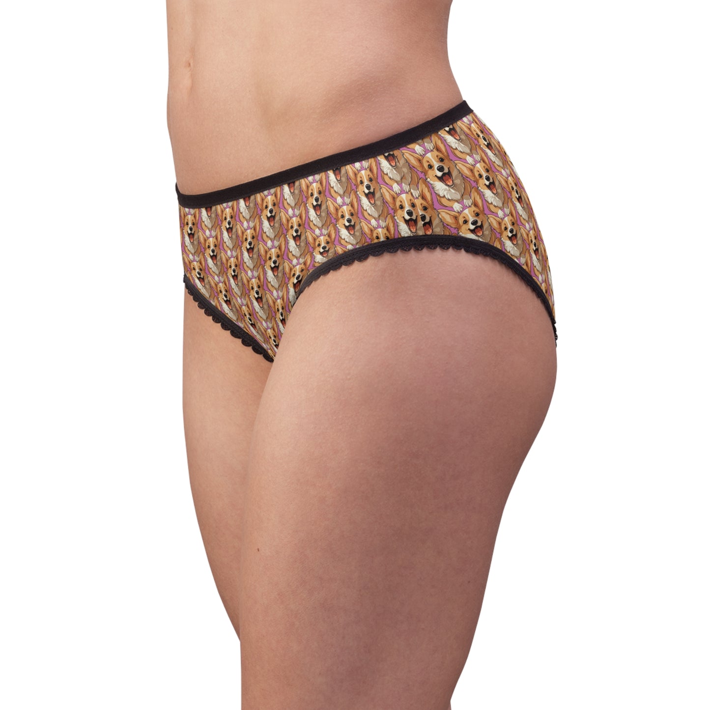 Corgi Cuteness Mosaic Panties