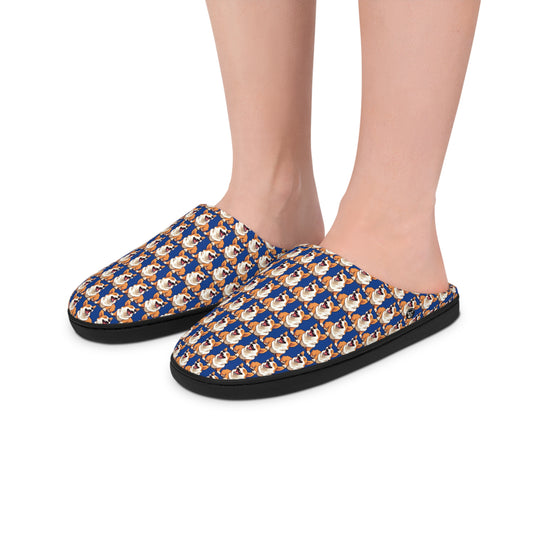 Comical Corgi Mosaic - Women's Slippers
