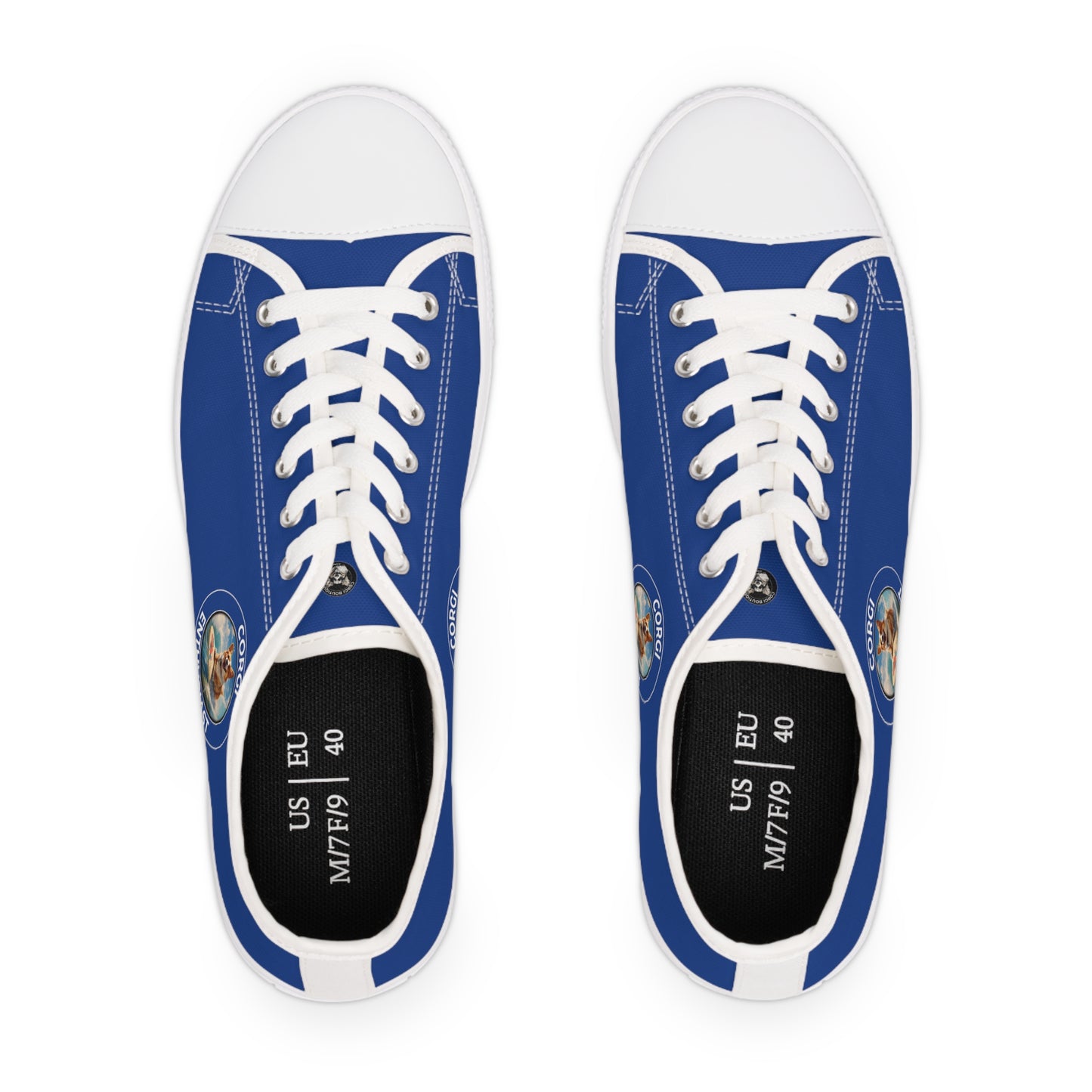 Corgi Enthusiast - Women's Low Top Sneakers