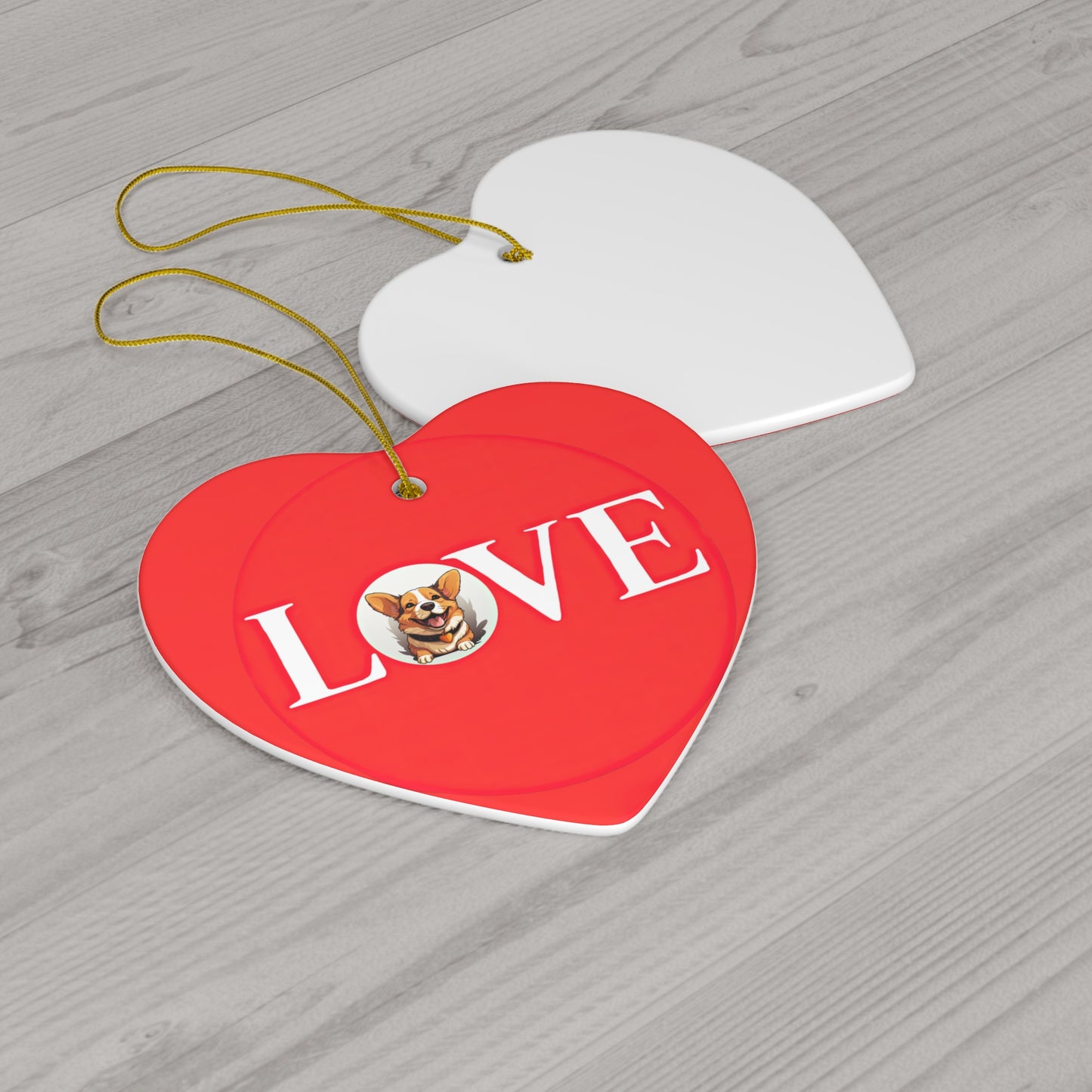 More Love - Ceramic Ornament