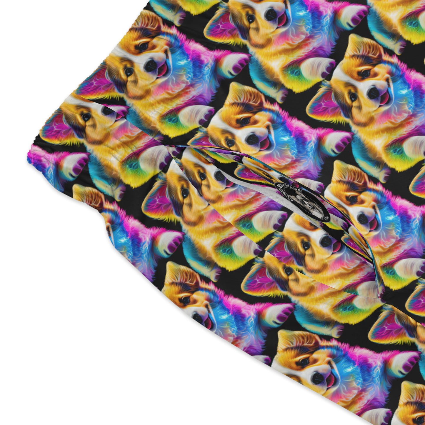 Colorful Corgi - Swim Trunks