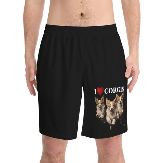 I Heart Corgis - Board Shorts