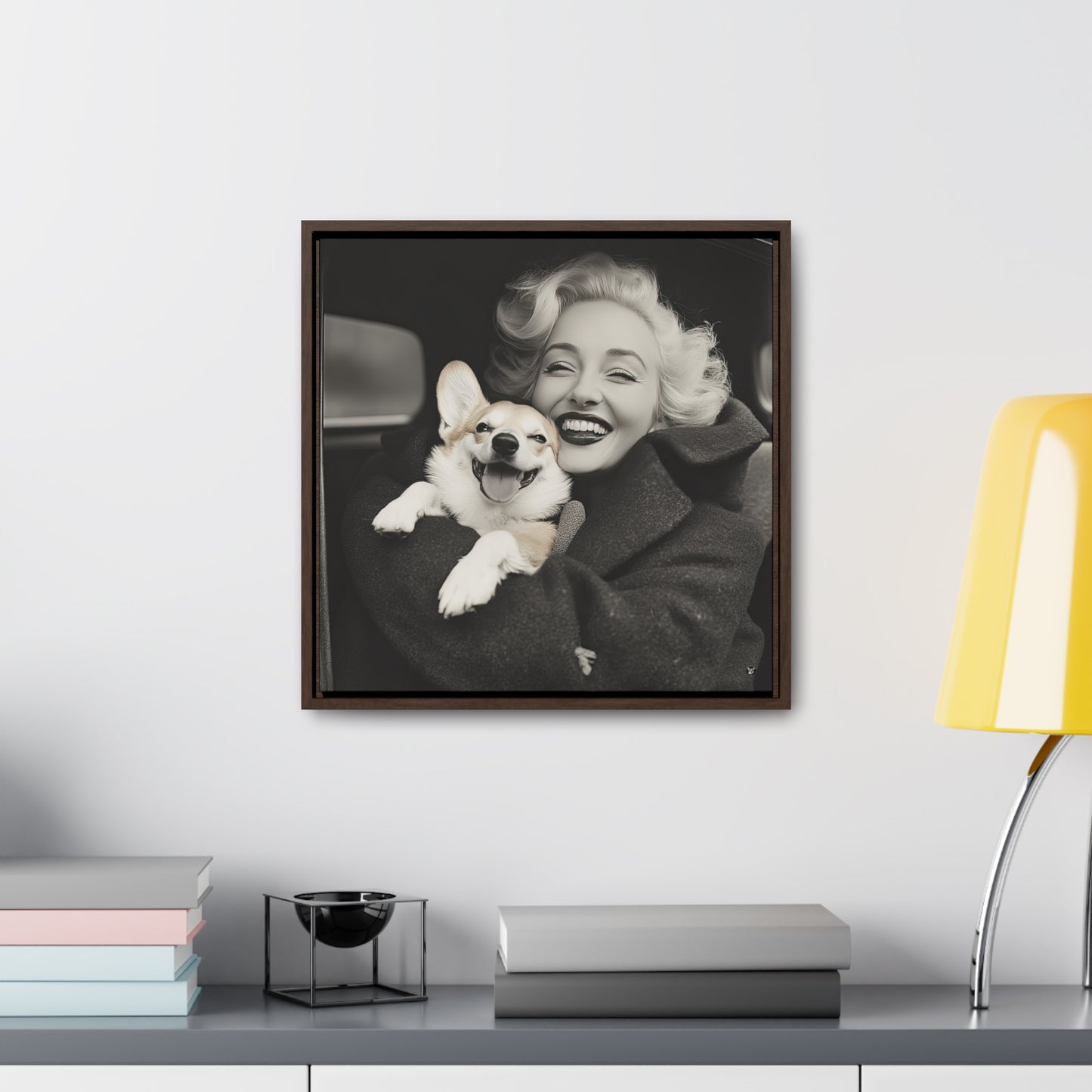 Marilyn's Bestie - Framed on Canvas