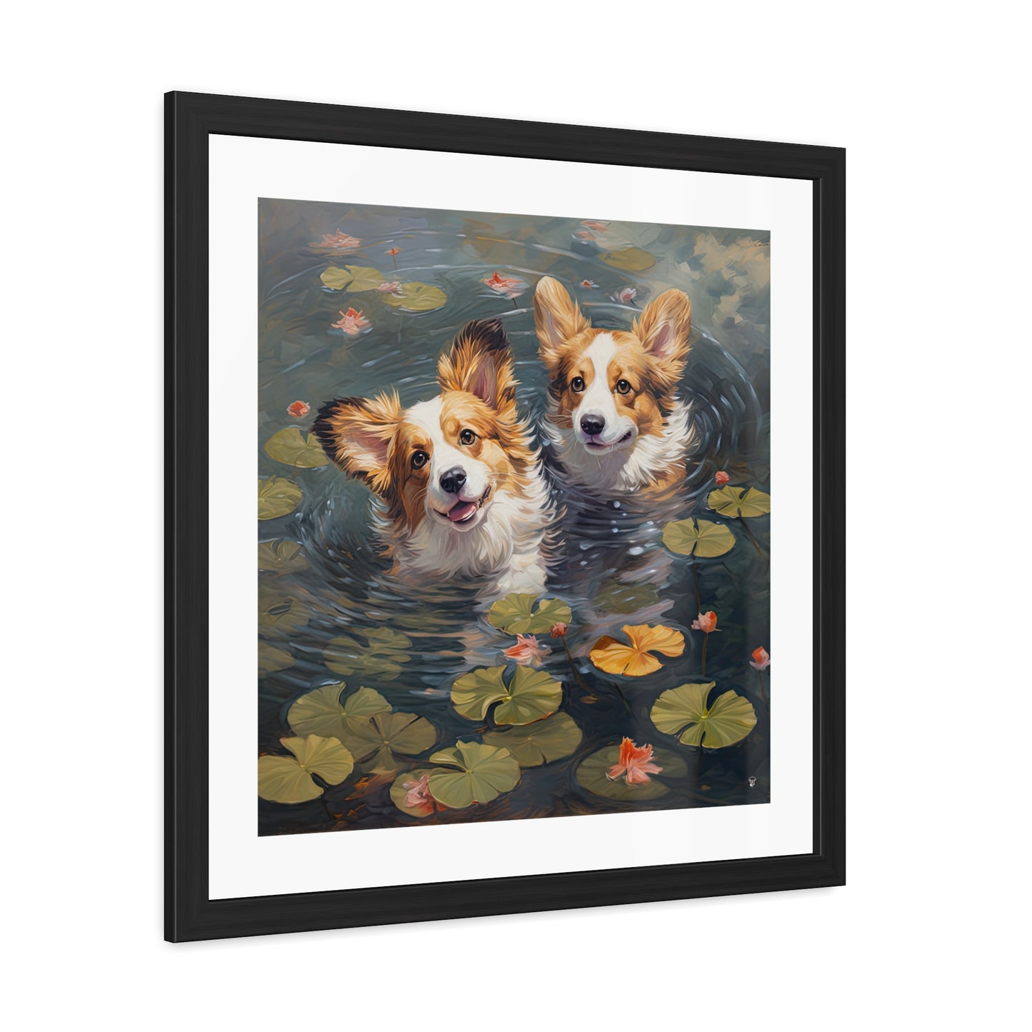 Pond Pups - Framed Print