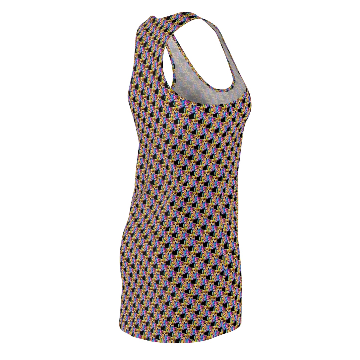 Colorful Corgi - Racerback Dress