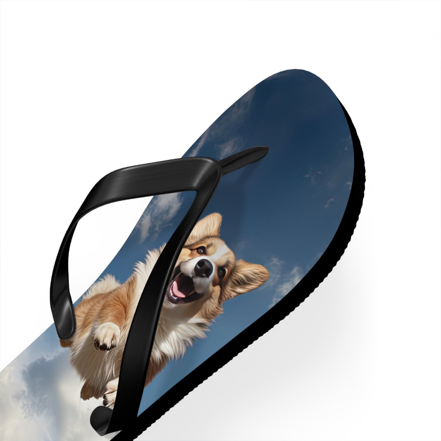 Super Corgi Flip-Flops