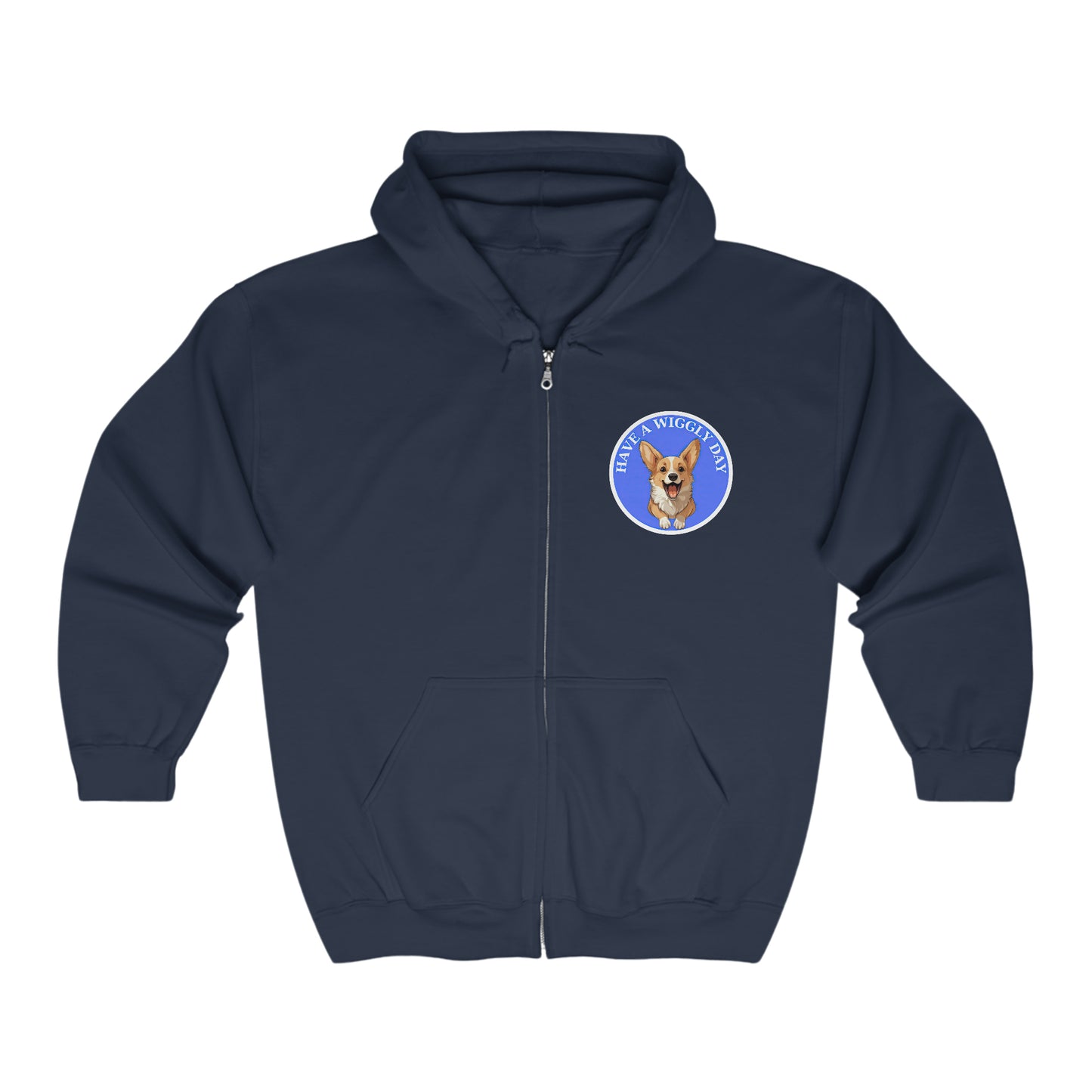 Have a Wiggly Day - Zip Hoodie
