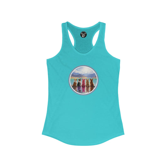 Corgi Lake - Racerback Tank